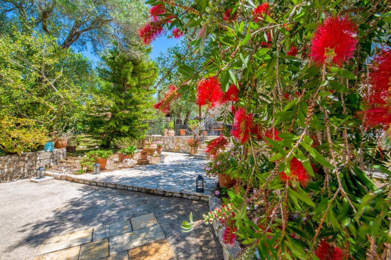 Agrielia Villa Gaios Bagian luar foto