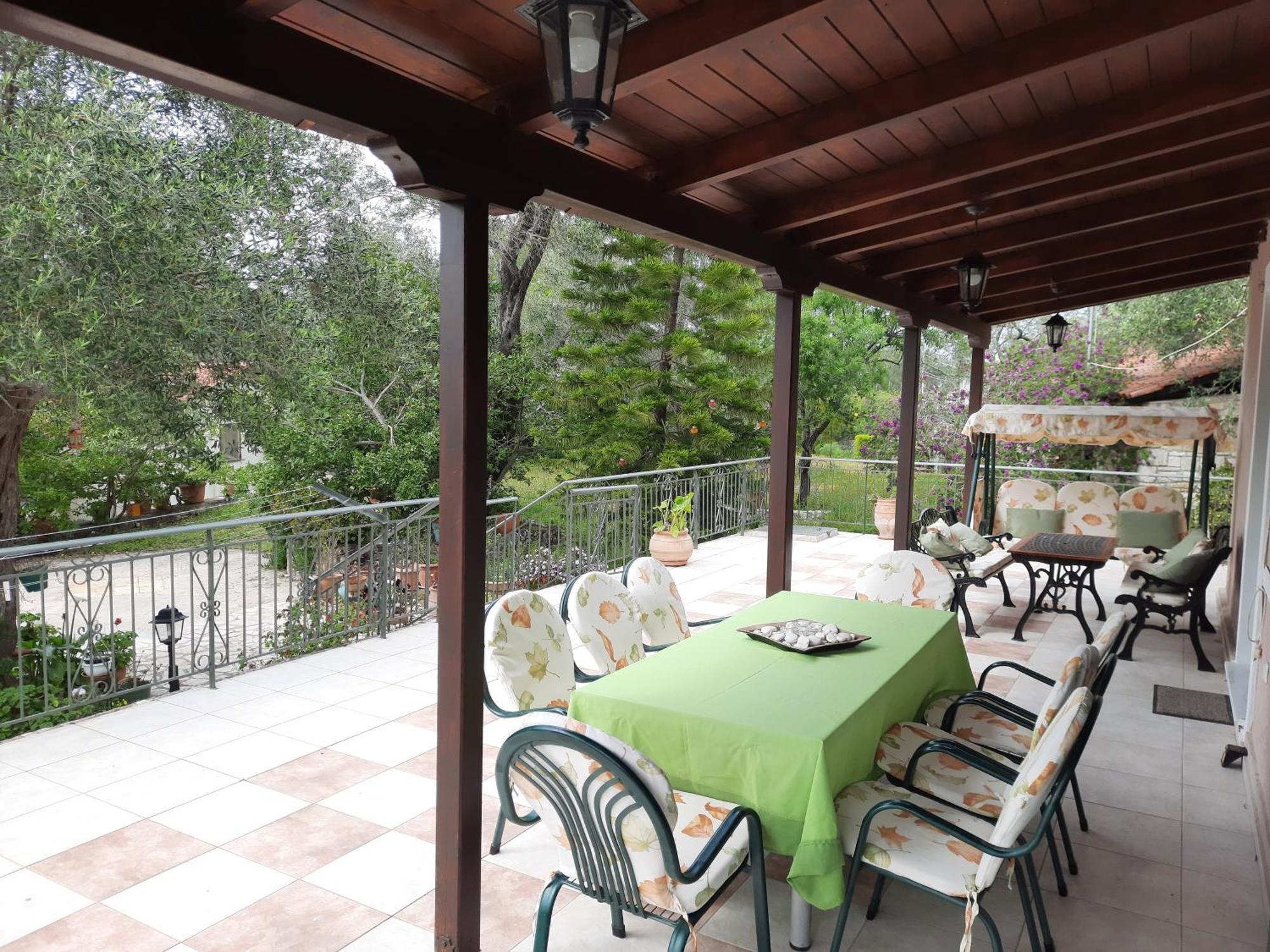 Agrielia Villa Gaios Bagian luar foto