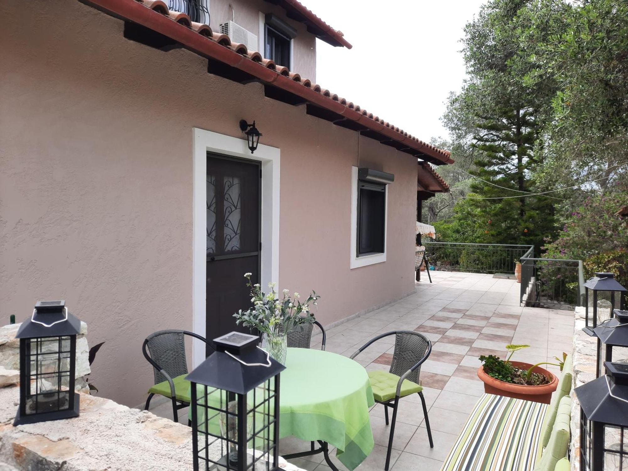 Agrielia Villa Gaios Bagian luar foto